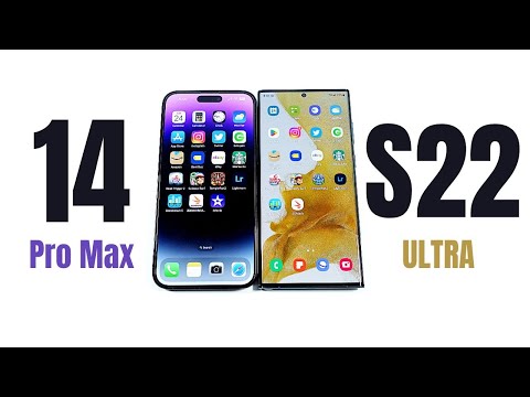 iPhone 14 Pro Max vs Galaxy S22 Ultra Speed Test!