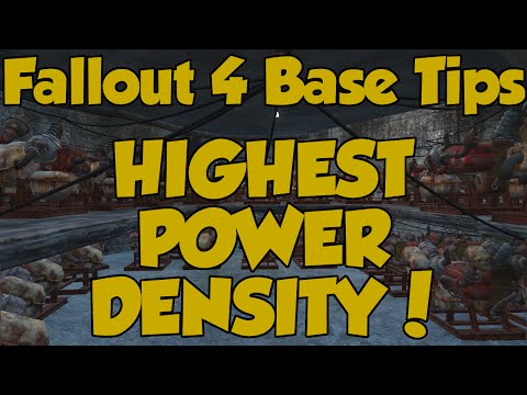 Fallout 4 Settlements - How To Power Your Settlement Efficiently!