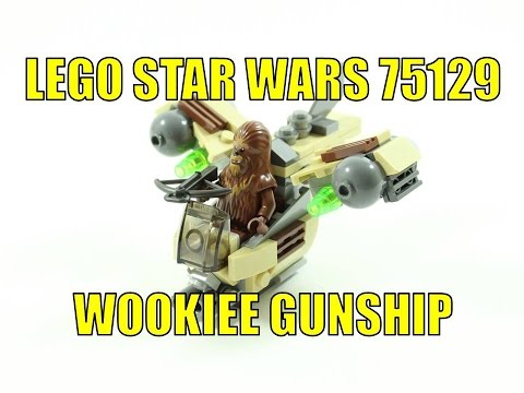 LEGO STAR WARS WOOKIEE GUNSHIP 75129 SET REVIEW Video
