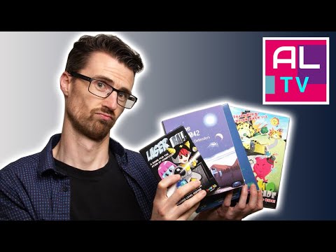 New big box games on the Atari ST (Laserball, Anarcho Ride, Frogs, Escape 2042) - AL TV #1
