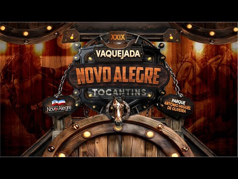 Shows dia 11 de Julho/2025 - Vaquejada de Novo Alegre Tocantins