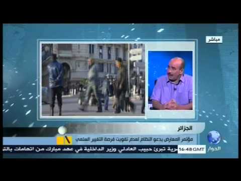 تعليق محمد العربي تعليق حول مؤتمر المعارضة في الجزائر
