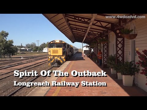 Spirit Of The Outback Train - Longreach Railway Station, Queensland
