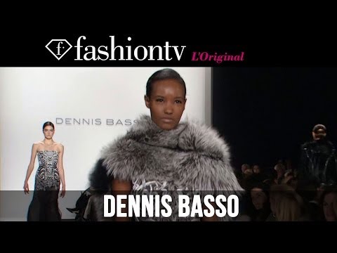 Anastasia Ivanova at Dennis Basso Fall/Winter 2014-15 | New York Fashion Week NYFW | FashionTV