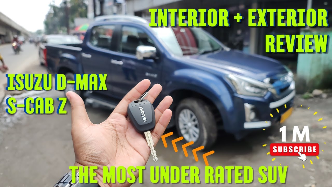 ISUZU D-MAX S-CAB Z full interior and exterior simple short review. Most Under rated SUV in INDIA