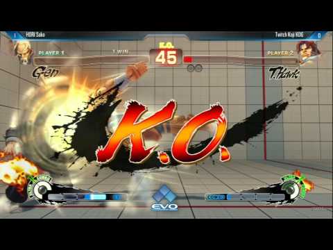 Sako (Gen) vs Koji Kog (T Hawk) - Evo 2014 USF4