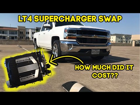 LT4 Supercharger swap cost breakdown