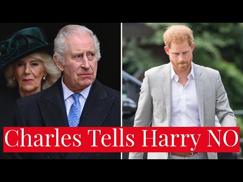 King Charles Tells Prince Harry That There Is NO Half-In, Half-Out Royal Role for Him, Meghan