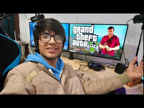 Playing GTA 5 😂 First Time