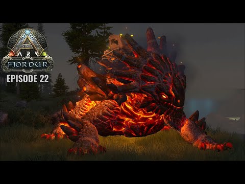 OUR FIRST MAGMASAUR!!! - Ark Fjordur Ep 22