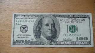 100 Dollar bill / 100 Dollar banknote Series 2003A