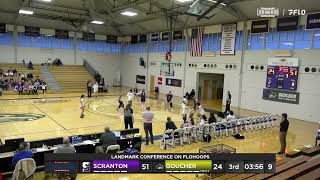 Goucher Women's Basketball vs. Scranton 1/27/24