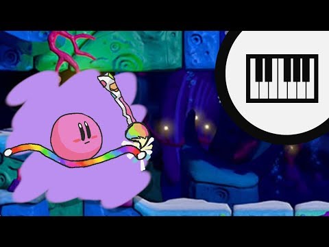 Kirby and the Rainbow Curse - Kirby Submarine's Torpedo Time (Piano)