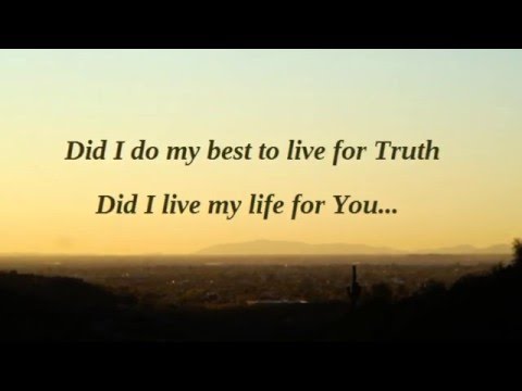 613 When It's All Been Said And Done (Don Moen)