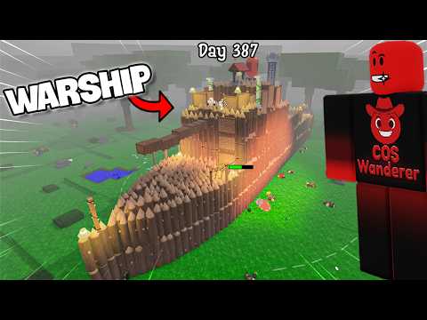 I Built the Ultimate Warship in 99 Nights in the Forest