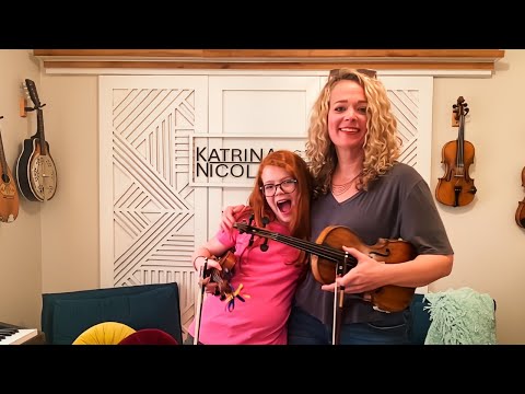 Twin Fiddling Faded Love with bonus tips from Katrina Nicolayeff-how to play double-stop harmony