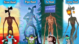 📢 Siren Head vs Pipe Head vs Tv Head vs Lamp He