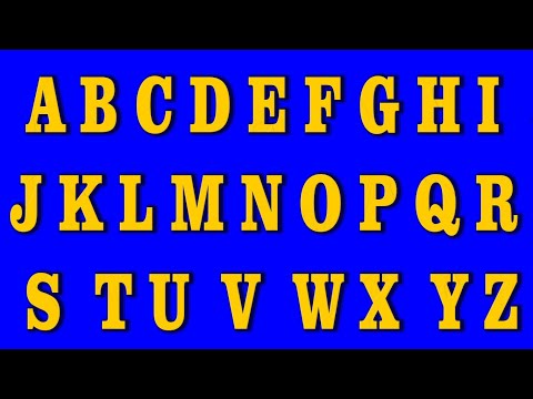 Alphabet song | ABC song  | A B C D E F G H I J K L M N O P Q R S T U V W X Y Z (Ep. 58)