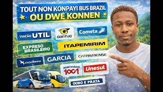 Voici tous les noms des compagnies de bus au Brésil que vous devez connaître