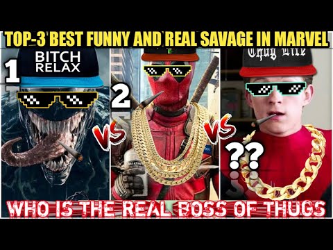 WHO IS THE REAL BOSS OF THUGS PART-3 | TOP-3 BEST FUNNY AND REAL SAVAGE IN MARVEL | YTTRENDS