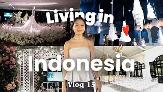 28歳インドネシア在住の結婚準備Vlog💍｜式場探し・ブライダルフェア・ナシゴレン屋台飯🍴