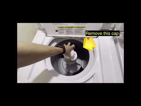 How to remove agitator on a top load washer           Kenmore Whirlpool