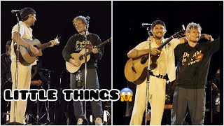 Niall Horan &amp; Ed Sheeran singing LITTLE THINGS in Dublin