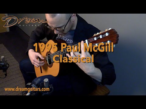 1995 Paul McGill Concert Classical, Indian Rosewood/Spruce image 19
