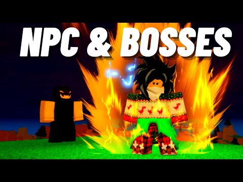 All Boss & NPC Location's In Dragon Ball Rage