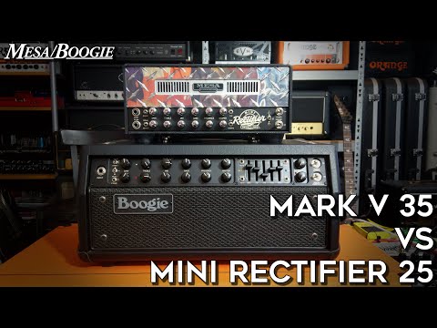 MESA/Boogie Mark V 35 vs Mini Rectifier 25! (all channels & modes)