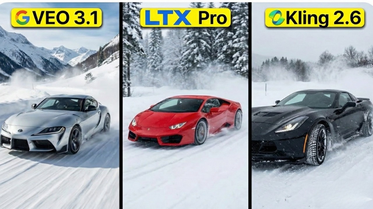 Kling 2.6 vs LTX Pro vs Veo 3.1 — Which AI Video Model Is Actually Worth It?