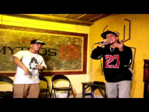 K-LIBRE & JOPS ZONA INFAME EN VIVO || TRAFICO DE RIMAS || TRUJILLO 2015
