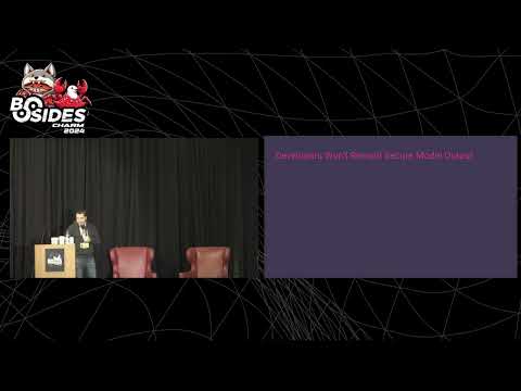 BSidesCharm 2024 - Who’s going to secure the code our army of robots are going to be writing?