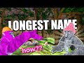 Gorilla Tag's Longest Username