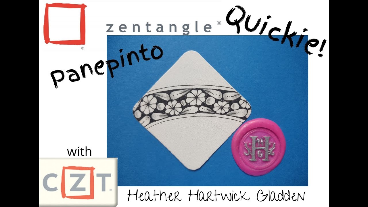 Zentangle® Quickie: Panepinto