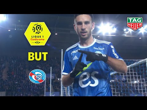 But Adrien THOMASSON (27') / RC Strasbourg Alsace - Toulouse FC (4-2)  (RCSA-TFC)/ 2019-20