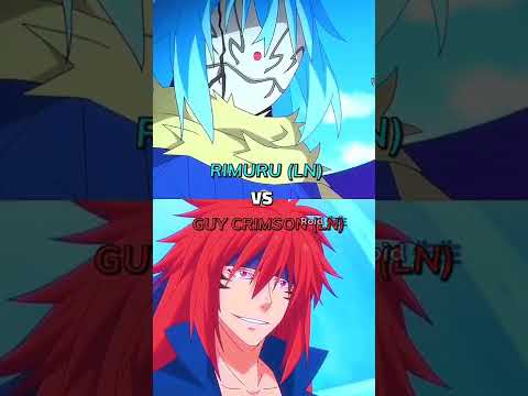 Rimuru (Ln) vs Guy Crimson (Ln) | 1v1 | Who's the Strongest |That Time I Got Reincarnated as a Slime