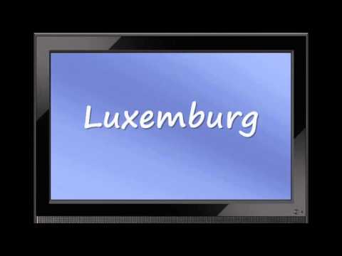 How to Pronounce Luxemburg in German
