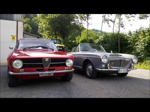 SCATTI AL RADUNO DI AUTO STORICHE A ROBILANTE (CN) 10 - 6 - 2018