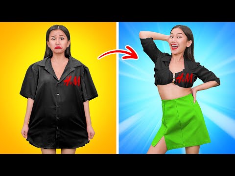 👗 STYLISH SHOWDOWN! Who's the Ultimate Fashionista? DIY Clothes By 123 GO! UNIVERSE