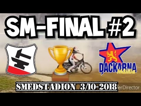 Speedway Vloggen #12 | SM-FINAL #2 | Smederna VS Dackarna | Elitserien 2018