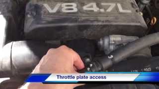 Toyota Tundra Sequoia Throttle body cleaning - Rough idling - Detailed Step by Step instructions