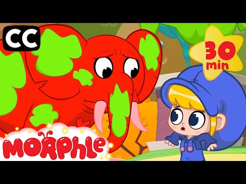 🟢 Morphle gets SLIMED!! 🟢 | Mila & Morphle Literacy | Cartoons with Subtitles