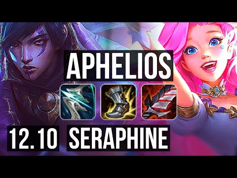 APHELIOS & Soraka vs SERAPHINE & Renata Glasc (ADC) | 400+ games, Godlike | NA Grandmaster | 12.10