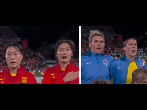 China & England National Anthem - FIFA Women's World Cup 2023
