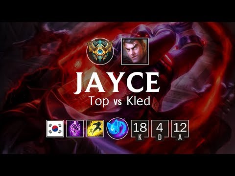 Jayce Top vs Kled - KR Challenger Patch 8.13