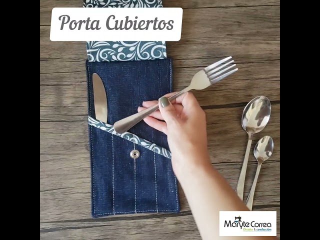 Vídeo relacionado con Magie di Casa Portacubiertos de Tela, Beige, única