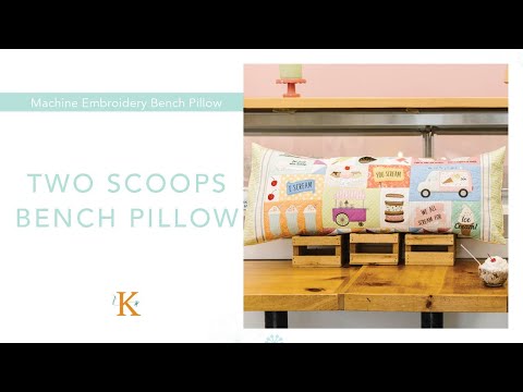 Lunch Hour Sew-Along: Two Scoops Bench Pillow Part 1