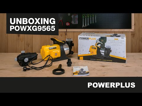 Powerplus - POWXG9573 - Bomba de presión - 1000W 19L - anillo de