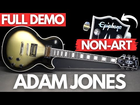 Epiphone Adam Jones Signature '79 Les Paul Custom Antique Silverburst w/ Hardshell Case image 19
